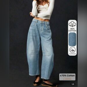 Ladies Barrel Jeans 8 / 10 / Large - Your Next Favorite Jeans!